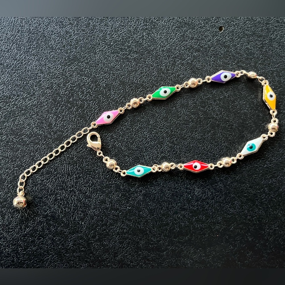 🧿 EVIL EYE & BELL BRACELET/ANKLE BRACELET 🧿